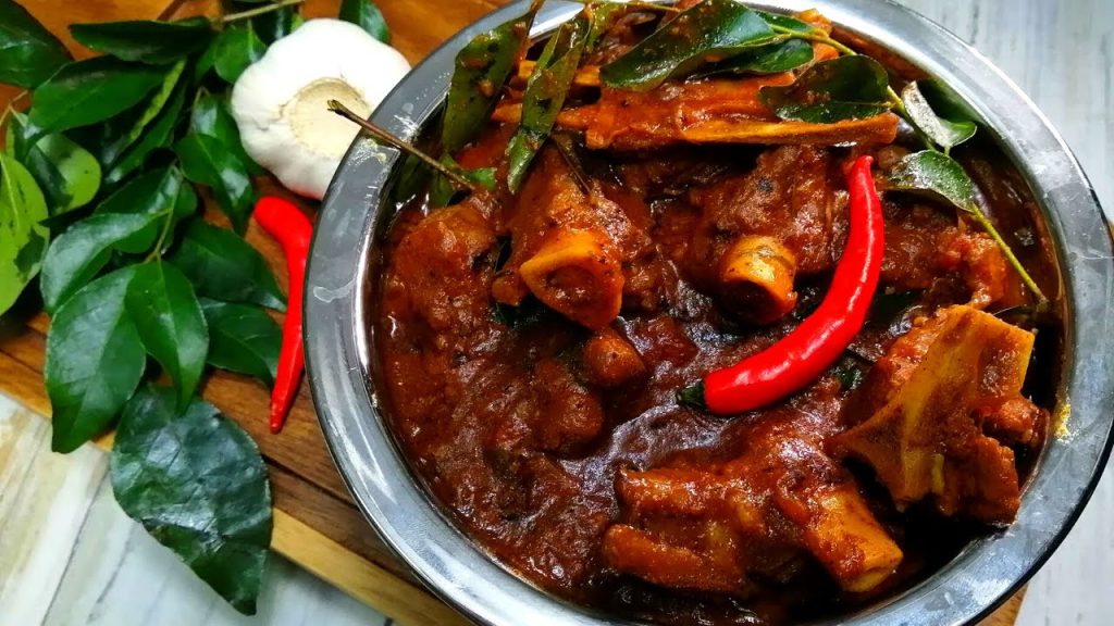 mutton curry kerala style