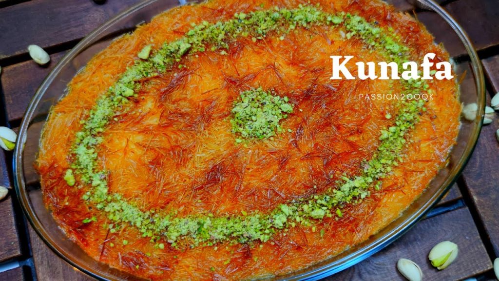 kunafa dessert