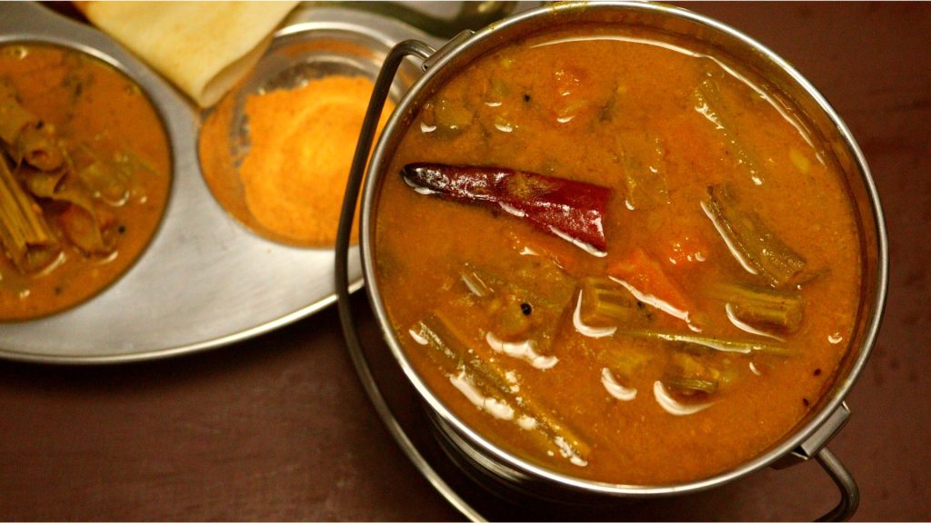 sambar recipe in restaurant style