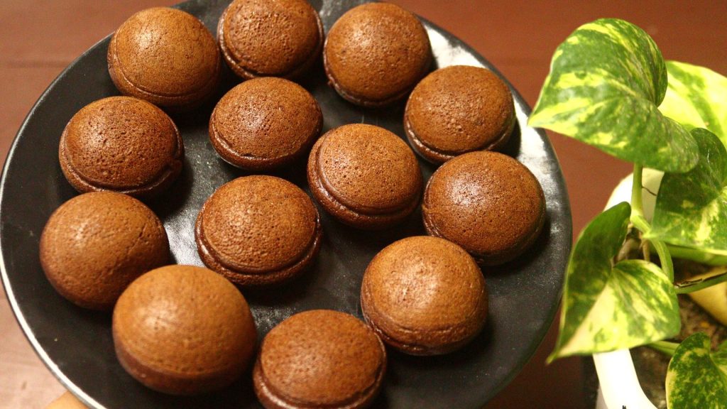 choco cake in appe pan