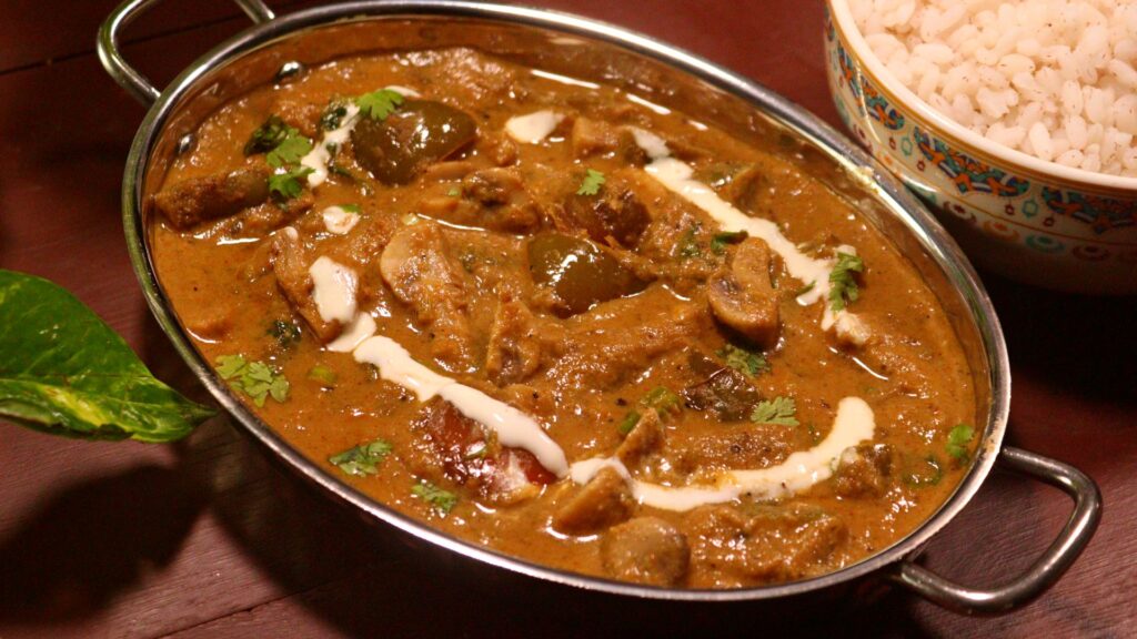 mushroom masala