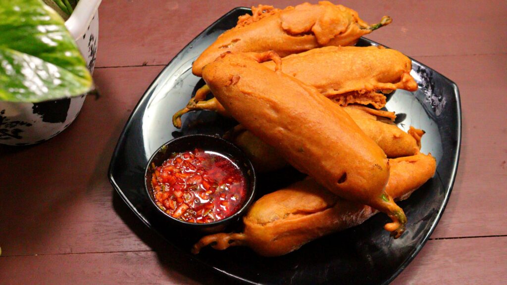 mirchi bajji recipe