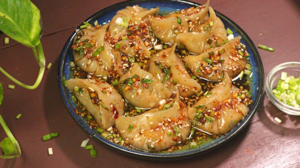 fried dumplings with dipping sauce recipe