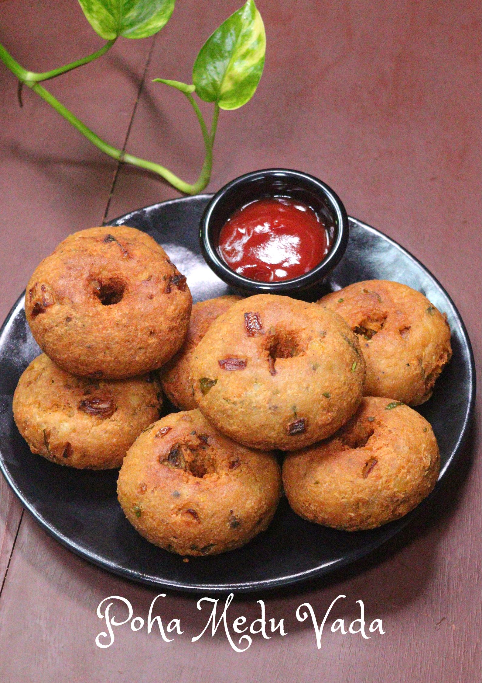 Crispy and Soft Poha Medu Vada Instant Vada Recipe Vada Recipes
