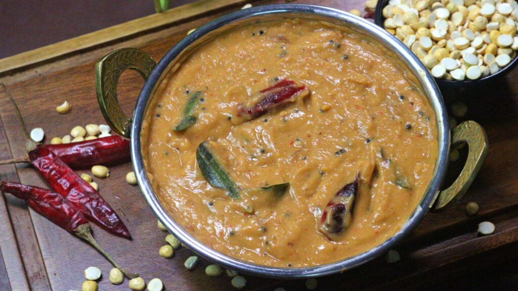 roasted chana dal chutney