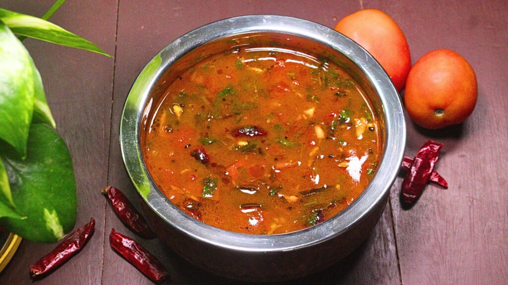 Tomato rasam withour dal