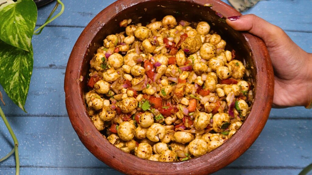 makhana chaat