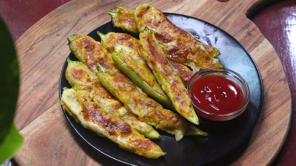 veg stuffed mirchi