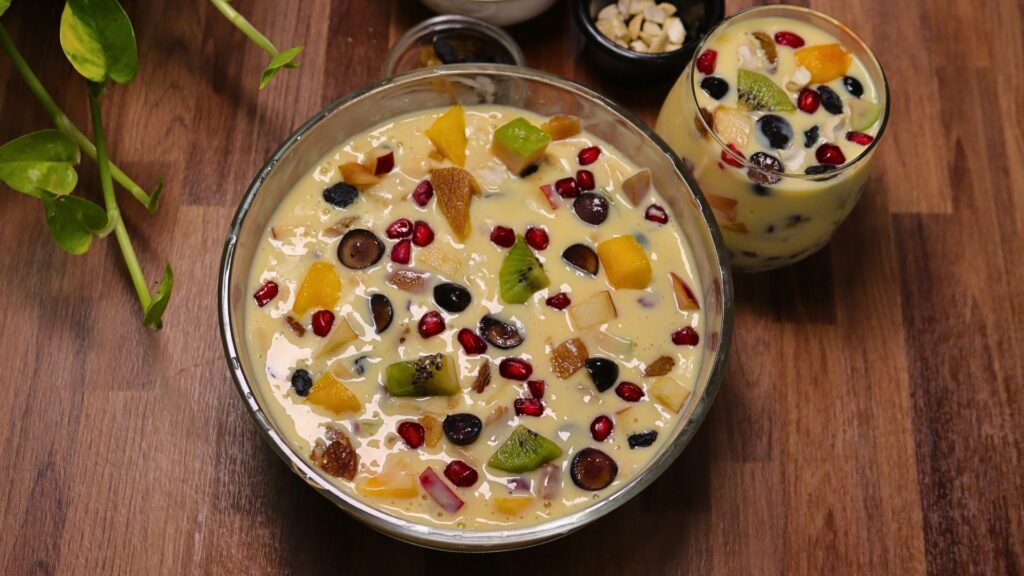 fruit custard