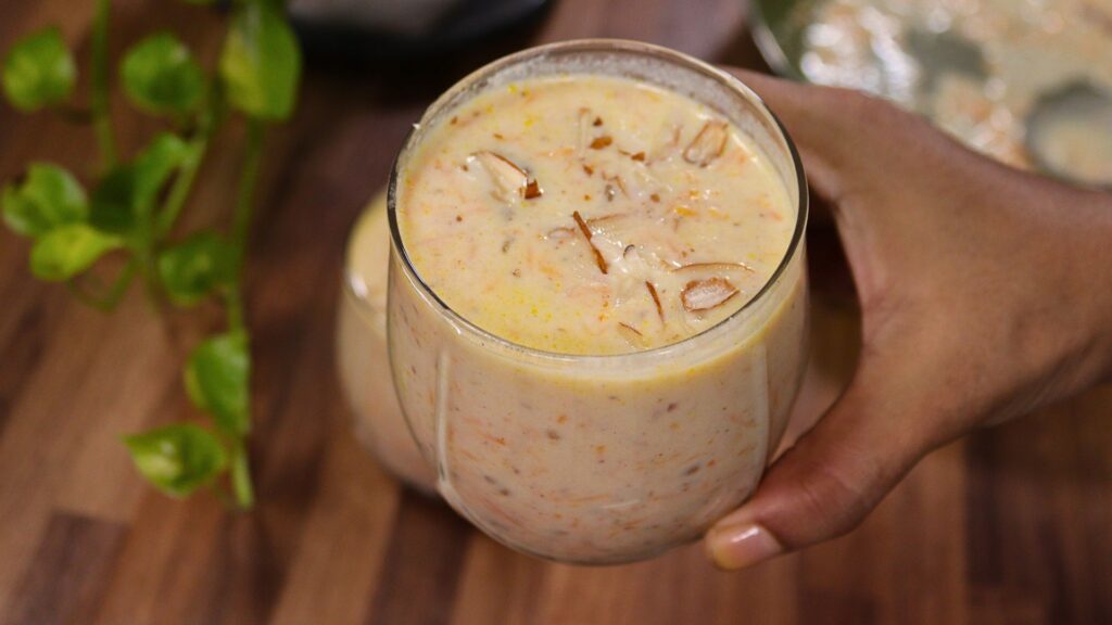 Carrot Makhana Kheer