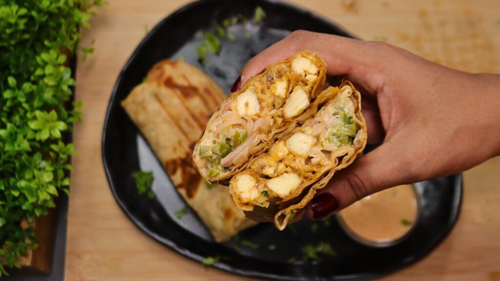 Grilled Paneer Wrap