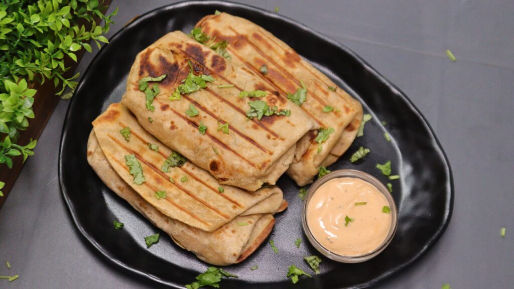 Grilled Paneer Wrap 1