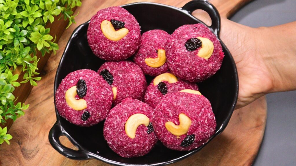 Beetroot Laddu 1