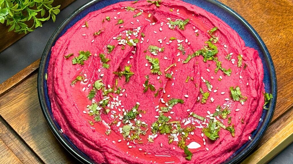 Beetroot Hummus 1