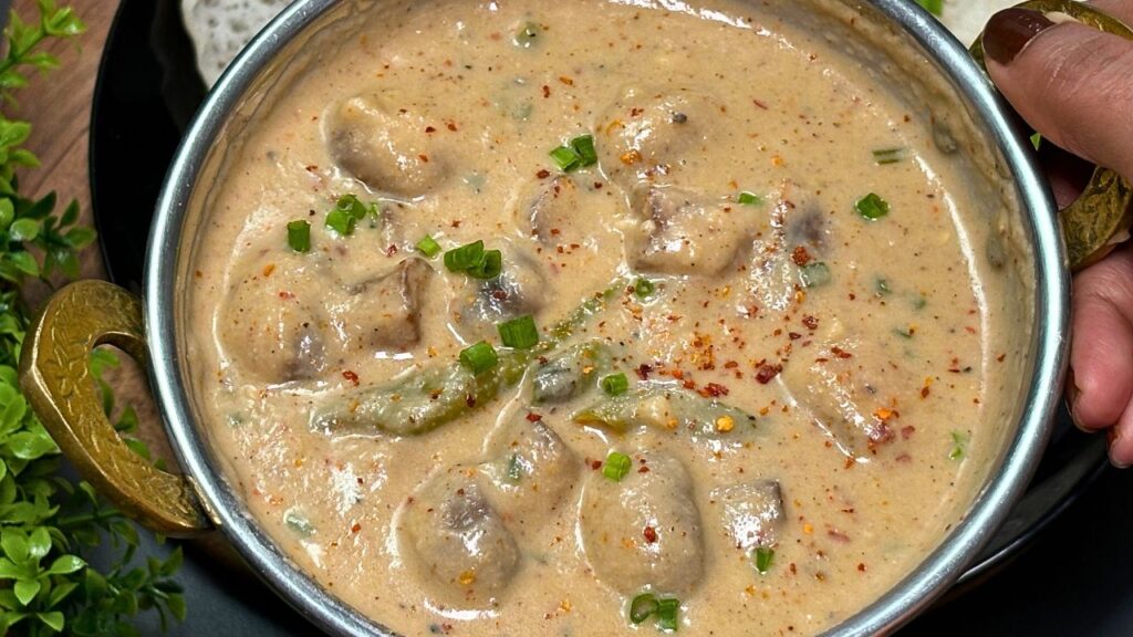 Creamy Butter Garlic Mushroom