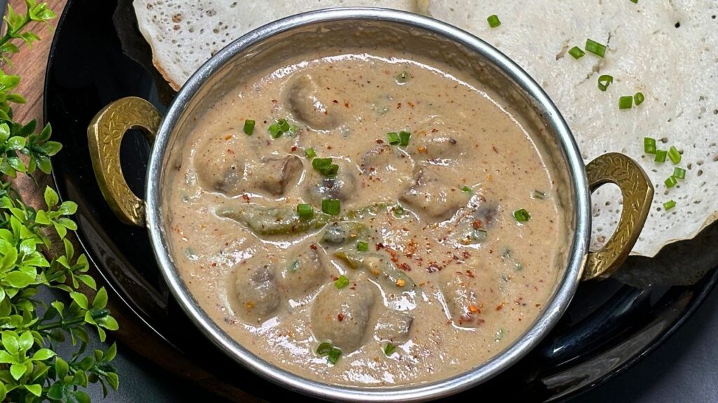 Creamy Butter Garlic Mushroom 1