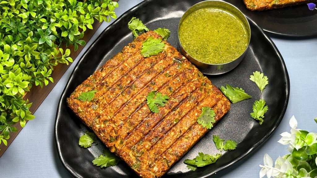 Moong Dal Paneer Toast 1