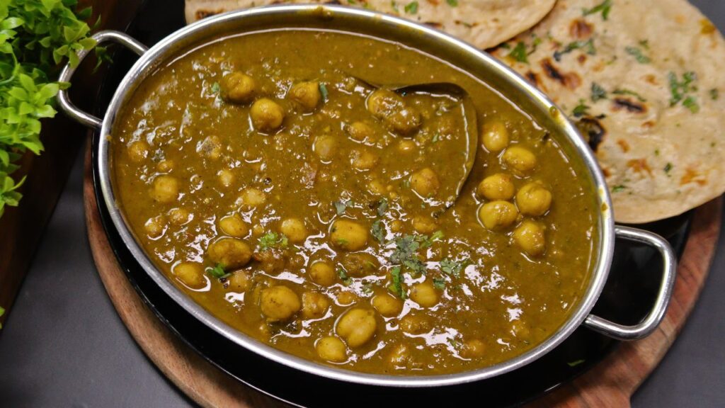 Palak Chole 1