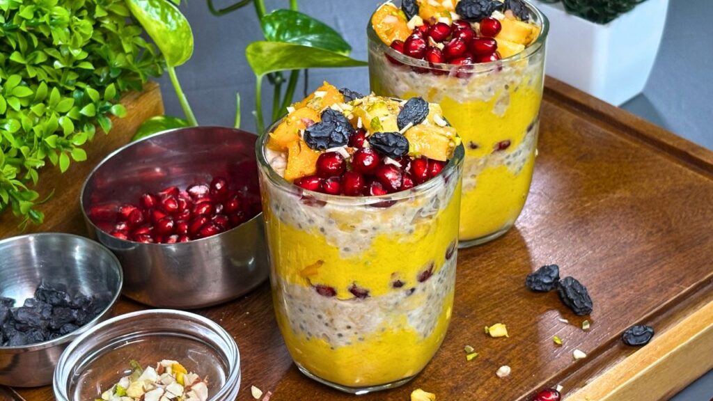 Mango Oats Parfait
