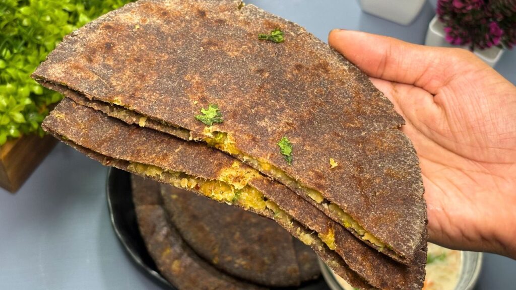 Sweet Potato Paratha Recipe  1