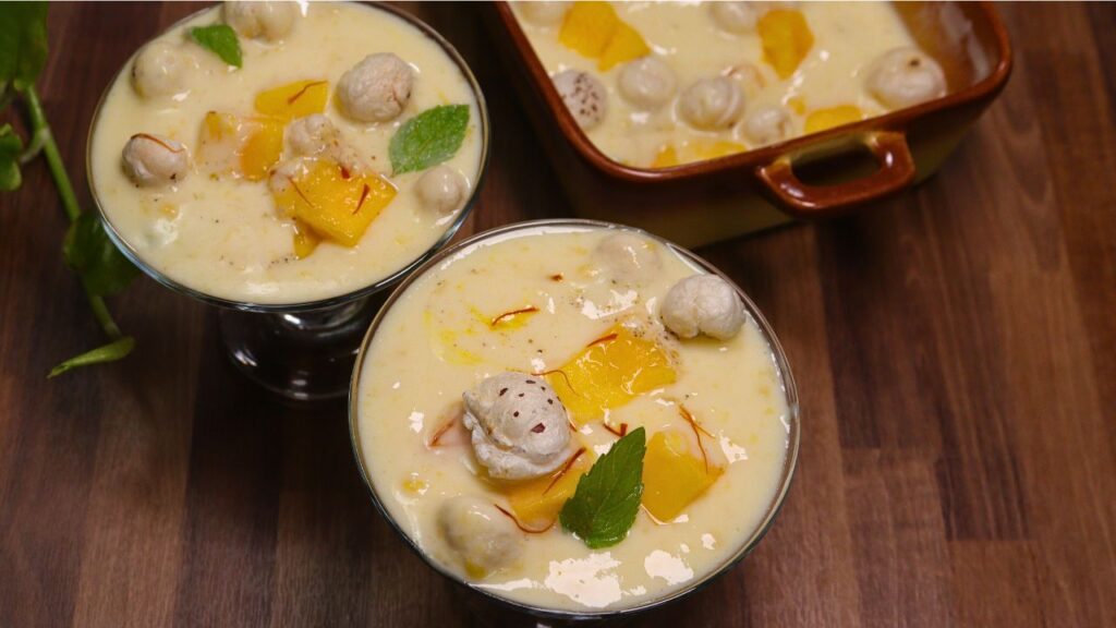 Mango Makhana Lassi  1