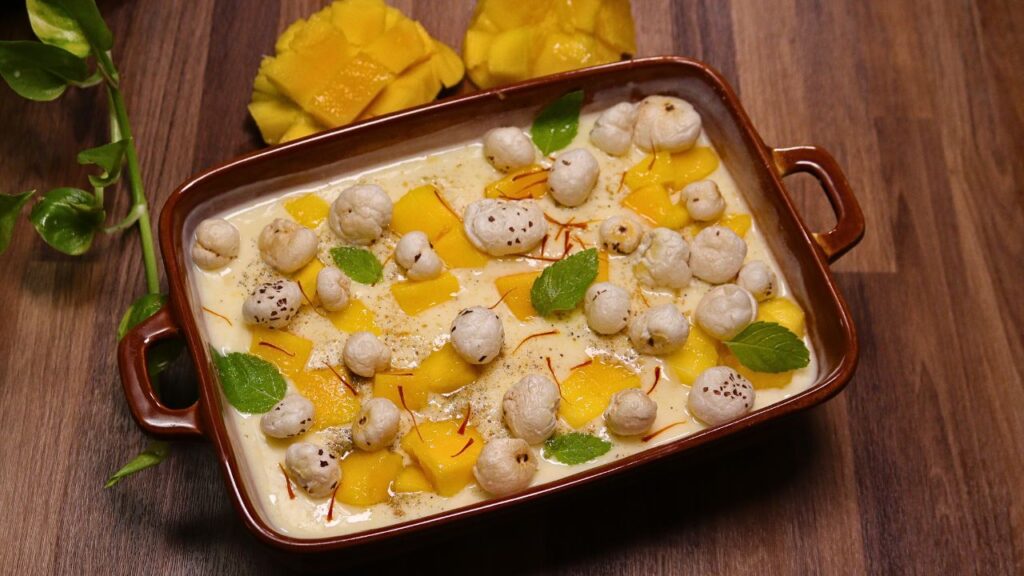 Mango Makhana Lassi 