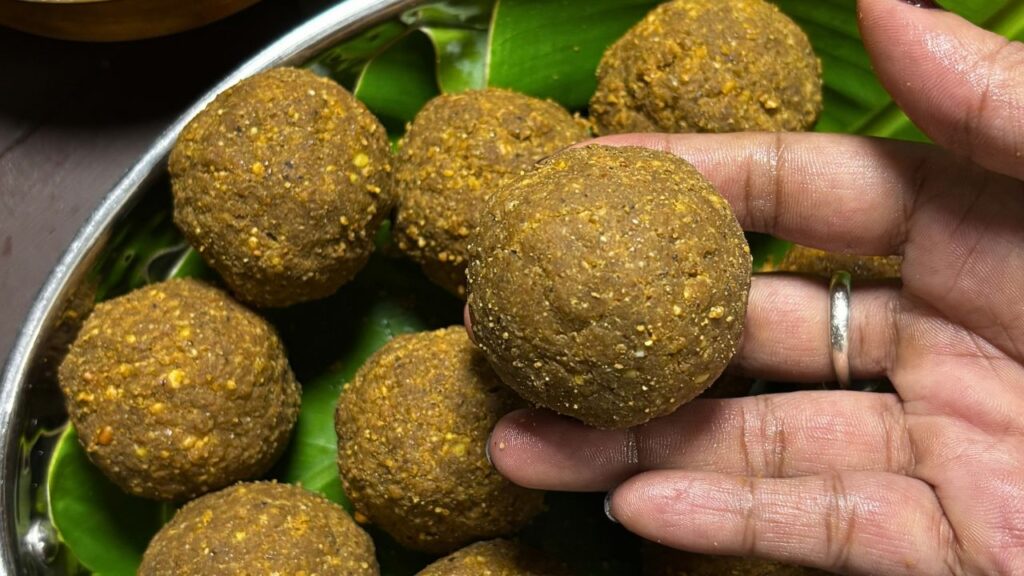 Green Gram Laddu Recipe